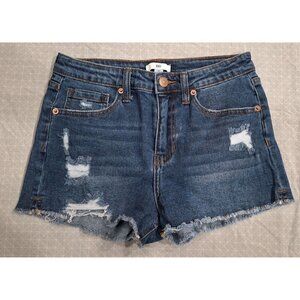 BP Mid-Rise Distressed Cut-Off Blue Jean Shorts /NWOT, Size 26